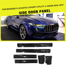 Faldones laterales de fibra de carbono para Maserati, embellecedores de Panel de puerta para Maserati Levante S Sport Utility de 4 puertas, 2016, 2017, 2018, 2019 2024 - compra barato