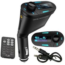 NEW Wireless FM Transmitter Modulator Remote USB SD MMC Blue LCD Car Kit MP3 Music Car Kit MP3 Player FM Transmitter 2024 - buy cheap