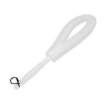 white color plastic material Long Shower Scrubber Handle Bath Shower Body Skin Scrub Back Brush Supersoft for body cleansing 2024 - buy cheap