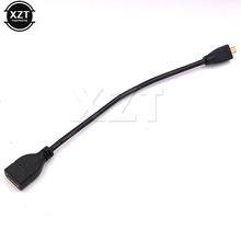 1PCS Mini Micro HDMI-Compatible Male to Female Cable Converter Adapter 1080P M/F Convertor for Tablet PC 2024 - buy cheap