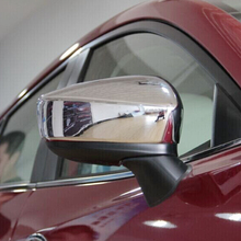 ABS хром для Mazda 3 Axela 2014 2015 2016 2017 аксессуары накладка на зеркало заднего вида автомобиля рамка Накладка для автомобиля Стайлинг 2 шт 2024 - купить недорого