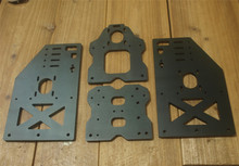 SWMAKER-kit de placa de pórtico de taller Openbuilds OX CNC, placas laterales de Taller de aluminio OX CNC, rueda alta X Placa de 10 mm de espesor 2024 - compra barato