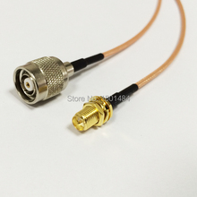 Nuevo RP-SMA conector Jack hembra interruptor RP-TNC macho enchufe convertidor RG316 Cable 15 CM 6 "adaptador 2024 - compra barato