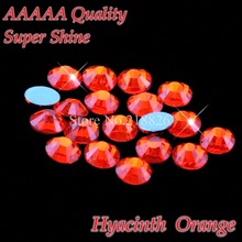 AAAAA-diamantes de imitación de lujo para fijación en caliente, color naranja, SS6, SS10, SS16, SS20, SS30 2024 - compra barato