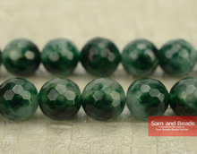 Free Shipping Natural Stone Faceted Green Chalcedony Beads 16" Strand 6 8 10 MM Pick Size For Jewelry Making FGCJ01 2024 - buy cheap