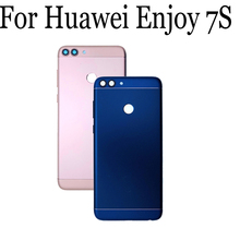 100% New Battery Back Rear Cover Door Housing For Huawei Enjoy 7S 7 S Battery Back Cover Enjoy7S Repair Parts Replacement  Cases 2024 - buy cheap
