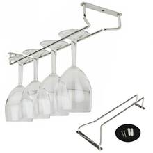 Chrome Plated Wine Champagne Glass Cup Hangers P erfect Kitchen Tools for Home Bars and Restaurants 2024 - buy cheap