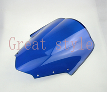 Parabrisas azul para motocicleta Yamaha, accesorio para moto, FZ1, FZ1S, FZS1000S, 2006-2011, 2007, 2008, 2009, 2010, nuevo 2024 - compra barato