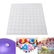Practical 100Pcs Balloons Glue Point Double-sided Adhesive Balloon Stickers Latex Birthday Wedding Party Tool Toys Decorations 2024 - buy cheap