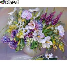 DIAPAI Diamond Painting Full Square/Round Drill 5D DIY "Flower landscape"Daimond Embroidery Rhinestone Cross Stitch Decor A25586 2024 - buy cheap