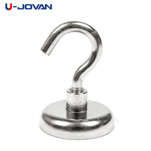 U-JOVAN 1pc Mini Diameter of 36 mm Magnet Super Strong Magnetic Circular Hook Holder Hanger Magnets Linked Home Kitchen Wall 2024 - buy cheap