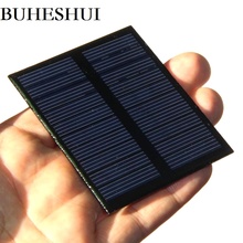 Bueshui-Panel Solar policristalino epoxi de 0,5 W y 5V, módulo de células solares DIY, cargador Solar, educación, 72x58MM, 30 Uds., envío gratis 2024 - compra barato