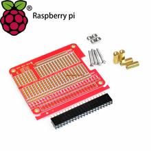 Защитный колпачок DIY Proto для Raspberry Pi 3 и Raspberry Pi 2, Модель B / B + / A + (красный) 2024 - купить недорого