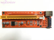 300set Latest 007S Red PCI-E PCI E Express Riser Extender Card Adapter 1x to 16x SATA Molex Power Supply For BTC Miner Machine 2024 - buy cheap