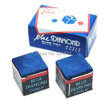 Free shipping!!! 10pcs/lot Original BLUE DIAMOND supper professional billiard chalks/snooker chalks billiard accessories 2024 - buy cheap