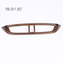 1Pcs High Quality Peach Wood Grain Air Vent Outlet Panel Cover Fit For Honda CRV For CR-V 2017 2018 2024 - buy cheap