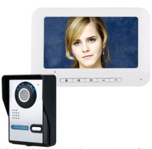 7 pulgadas TFT Monitor IR visión nocturna Video puerta teléfono sistema de intercomunicación 2024 - compra barato
