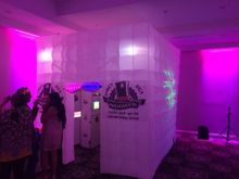Free shipping customized best sale popular inflatable portable photo booth 2024 - buy cheap