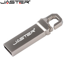 JASTER Waterproof USB Flash Drive Metal Hook Pen Drive 4GB 8GB 16GB 32GB 64GB Pendrive USB 2.0 Memory Stick Flash Drive 2024 - buy cheap