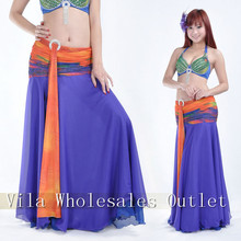 Belly Dance Costume 34c/75c 2pcs Bra&Skirt Sexy Dancing women dance clothes Set bellydance wear 715# 2024 - buy cheap