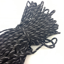 10Yards/Lot Mix color Paracord Bracelets Rope 7 Strand Parachute Cord CAMPING HiKING Black+White 2024 - buy cheap