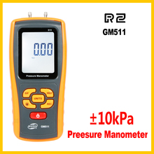 Rz novo medidor digital de pressão com manômetro., preço com faixa de medição de 0 ~ 10kpa gm511. 2024 - compre barato