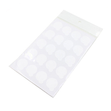 100pcs disposable Eyelash glue holder Pallet Eyelash Extension glue pads stand on eyelash jade stone small size 2.5cm 2024 - buy cheap