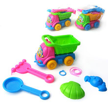 Conjunto de carros de praia para crianças, brinquedos educativos clássicos para praia e ar livre com cores aleatórias 2024 - compre barato