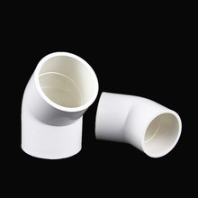 PVC inside diameter 20/25/32/40/50mm Water Supply Pipe Fittings 45 degrees Elbow Connectors Plastic Joint Irrigation Water Parts 2024 - buy cheap