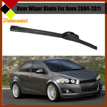 Buildreamen2 Car Soft Rubber Frameless Wiper Blade Rear Windscreen Windshield For Chevrolet Aveo 2004-2011 2024 - buy cheap