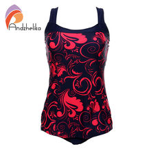 Andzhelika-maiô feminino de uma peça, modelo novo, tamanho grande, roupas de banho, estampa vintage, retrô, praia, monokini, 2021 2024 - compre barato