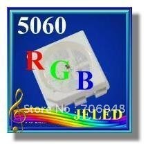 5060 rgb led bulb ,smd type 500pcs/lot ,free shipping 2024 - buy cheap