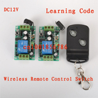 Sistema de interruptor de controle remoto sem fio rf 12v 1 canais, 2 receptores e 1 transmissor, momento independente, alternância ajustável. portas de garagem 2026 - compre barato Sistema de interruptor de controle remoto sem fio rf 12v 1 canais, 2 receptores e 1 transmissor, momento independente, alternância ajustável. portas de garagem 2026 - compre barato