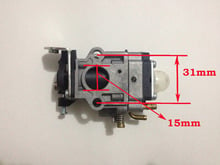 Desbrozadora de carburador de 2 tiempos, desbrozadora de motor Mitsubishi TL43 TL52, 36cc, 43cc, 52cc, 40-5, 15mm, 5 uds. 2024 - compra barato