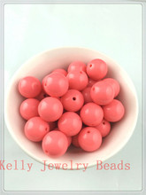 New Fashion 6mm Peach/Purple/Dark Green Acrylic Round Ball Beads For Jewelry Making DIY Beads 3000pcs Acrylic Chunky Beads 2024 - buy cheap