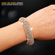 IREACESS New luxury hand chain wedding bracelet full crystal charm bracelets & bangles jewelry for women 2024 - buy cheap