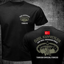 Nuevo Turco-Camiseta de las Fuerzas Especiales Ozel Kuvvetler, Boinas Marrones, Bereliler Bordo, 100% algodón, doble cara 2024 - compra barato