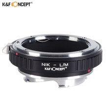 K&F CONCEPT Lens Adapter Ring for Nikon AI Lens to Leica M LM Mount Camera M8 M7 M6 M5 Nikon-L/M 2024 - buy cheap