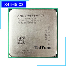 Четырехъядерный процессор AMD Phenom II X4 945, 95 Вт, 3,0 ГГц, HDX945WFK4DGM/HDX945WFK4DGI, разъем AM3 2024 - купить недорого