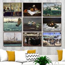 Home Decoration Art Wall Pictures Fro Living room Poster Print Canvas Printings Paintingsn French Edouard Manet 2024 - buy cheap