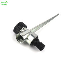 1pc 1/2inch Female Thread Metal Ground Insertion Fixed Rod Zinc Alloy Connect Nozzle Garden Irrigation Agricultural 2024 - buy cheap