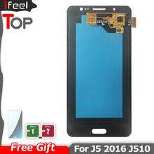 AMOLED LCDs для Samsung Galaxy J5 2016 j510 J510F J510FN J510M ЖК-дисплей сенсорный экран дигитайзер 2024 - купить недорого