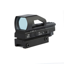 Optics Caça 1x23x34 Red e Green Dot Sight Scope com Quick Release 20mm Weaver Base de Montagem fit 12ga Shotgun Livre grátis 2024 - compre barato