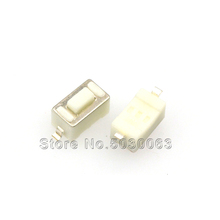 100 шт./лот, 3x6x4,3 SMD сенсорный/белый микро-переключатель, 3*6*4,3 мм, 2pin, часто используемые кнопки 2024 - купить недорого