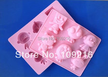 wholesale!! 1pcs Doraemon Series(HY1-181) Green Good Quality 100% Food Grade Silicone Cake/Pudding/Jelly Bakeware DIY mold 2024 - buy cheap