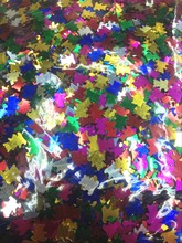 50g/lot Bear Sequins 7mm PVC Sequin Flat Paillette Sequins Decoration Christmas Festival Mix Colors Confetti 2024 - buy cheap