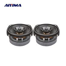 AIYIMA 2Pcs 4 Inch Audio Portable Sound Speakers Column 4 Ohm 20W Music Loudspeaker DIY Speaker For Home Theater Sound System 2024 - buy cheap