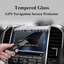 Tempered Glass GPS Navigation Screen Protector For Porsche Cayenne 2011-2015 Car accesories interior Car decoration 2024 - buy cheap