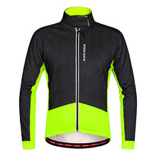 Autumn Winter Cycling Jacket Windproof Thermal Fleece Long sleeve Coat Mountain Bike Men Women Outdoor Sport Racing wind jacket 2024 - buy cheap