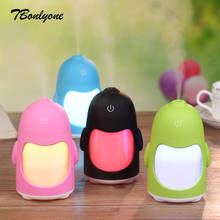 TBonlyone 150ML Penguin Air Humidifier Aroma Diffuser with Colorful Lamp Mist Maker Ultrasonic Essential Oil Diffuser Humidifier 2024 - buy cheap